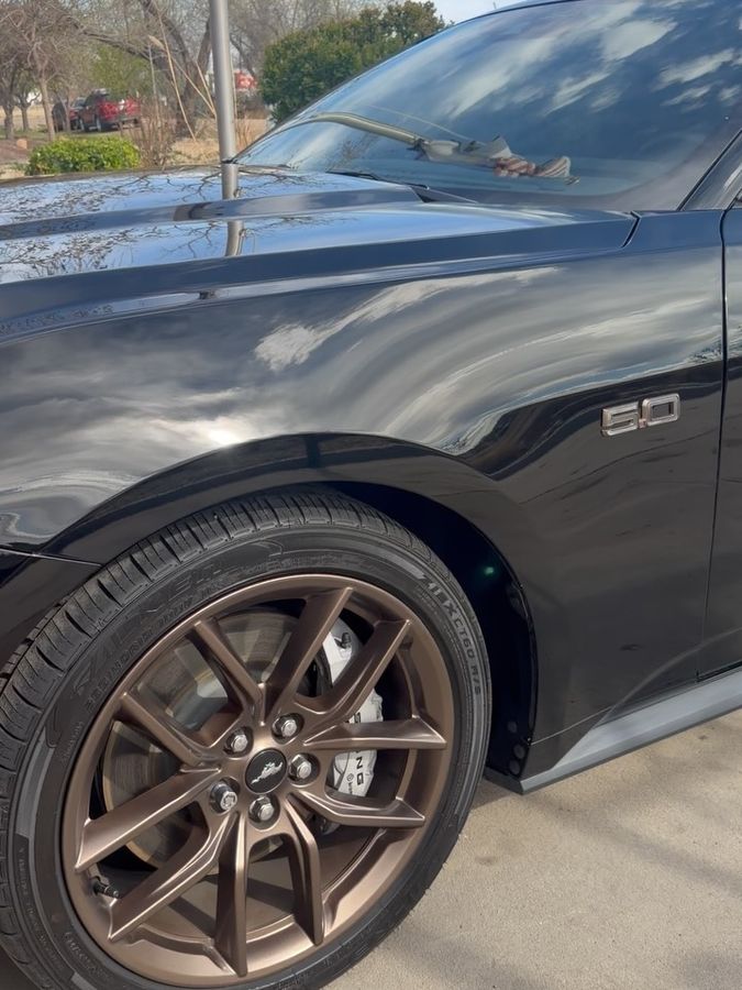 S650 Mustang, 2 step + coating